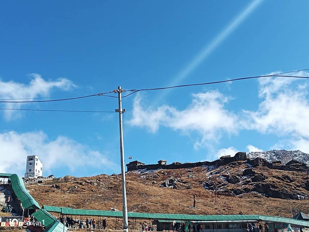 Surya at Rocky Terrain At Lachung