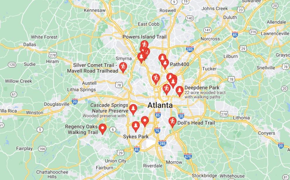 15 Best OffRoad Trails Near Atlanta OffRoad Handbook