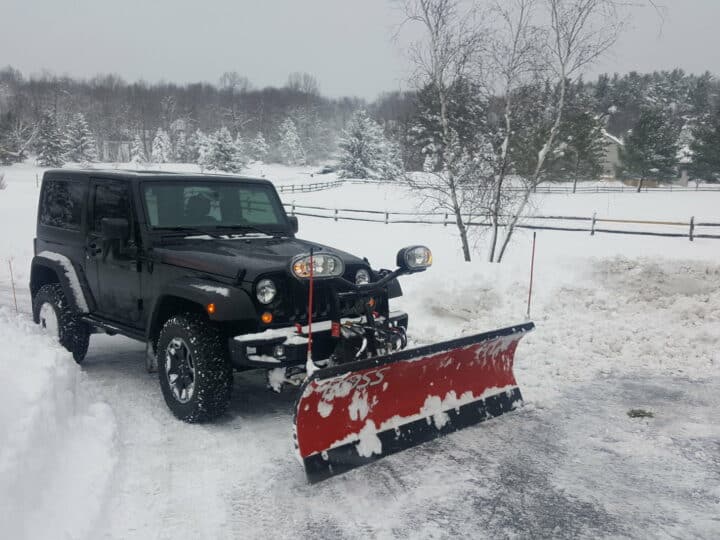 Can You Put a Plow On a Jeep Patriot?