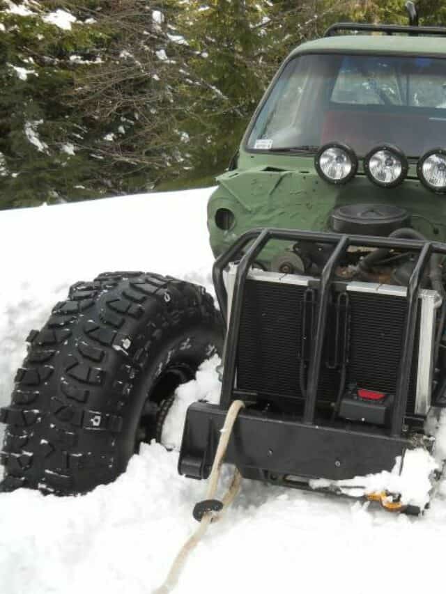 How Do Mud Tires Perform in Snow?