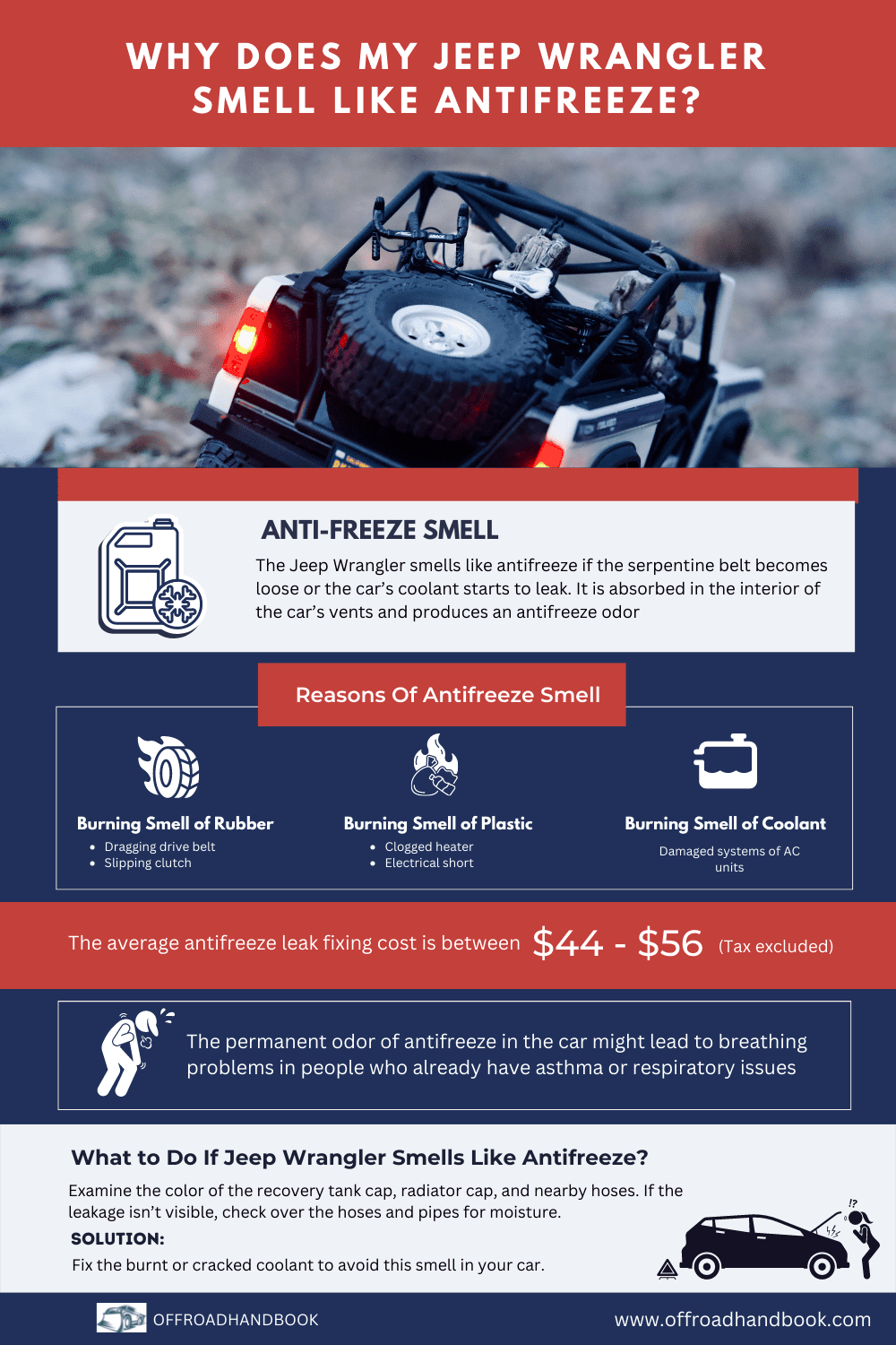 Why Does My Jeep Wrangler Smell Like Antifreeze? OffRoad Handbook