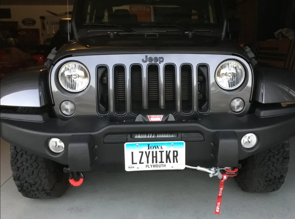 Top 10 Personalized (Vanity) License Plate Ideas for Jeep