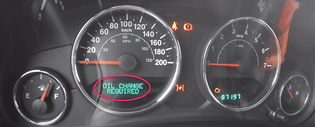 What Does It Mean When Your Jeep Says Oil Change Required