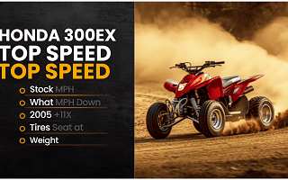 Honda 300EX Top Speed: Stock MPH, 2003 and 2006 Notes, and What Slows It Down
