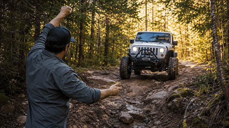 Off-Road Spotting Signals for Beginners The Essential Hand Guide